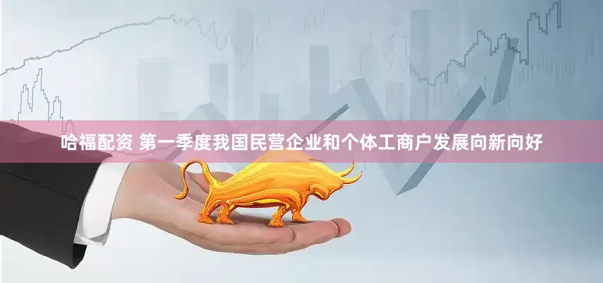 哈福配资 第一季度我国民营企业和个体工商户发展向新向好