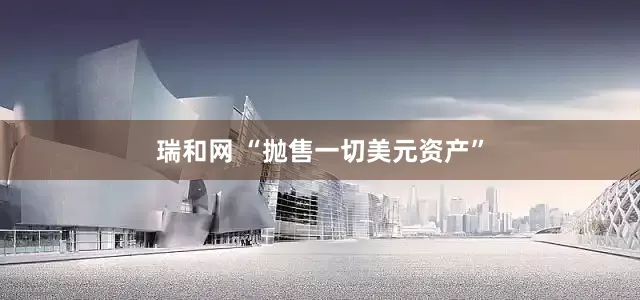 瑞和网 “抛售一切美元资产”
