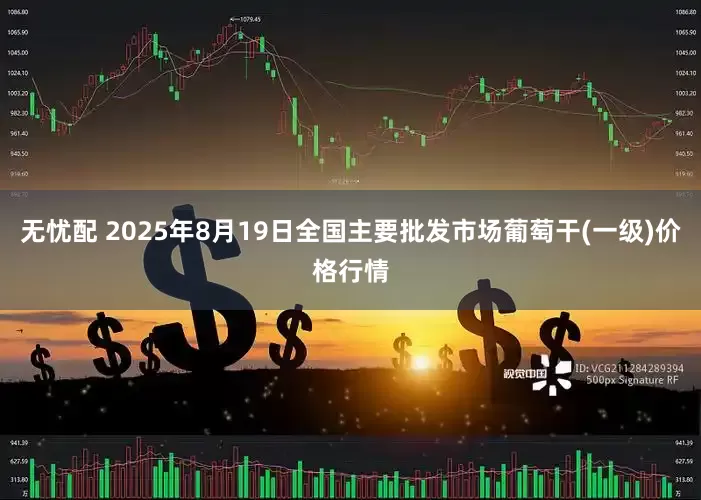 无忧配 2025年8月19日全国主要批发市场葡萄干(一级)价格行情