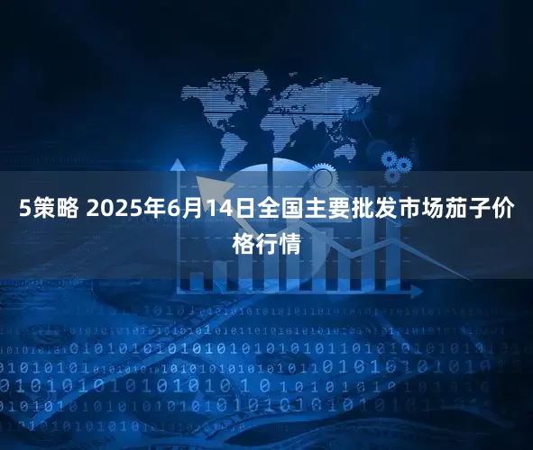 5策略 2025年6月14日全国主要批发市场茄子价格行情